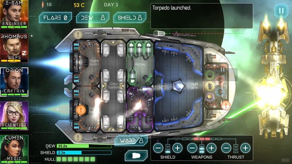 Скриншот 4 из Heliconian: Starship Crew Control