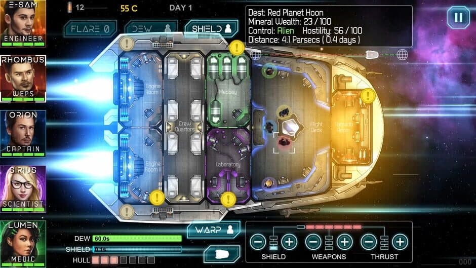 Скриншот 9 из Heliconian: Starship Crew Control