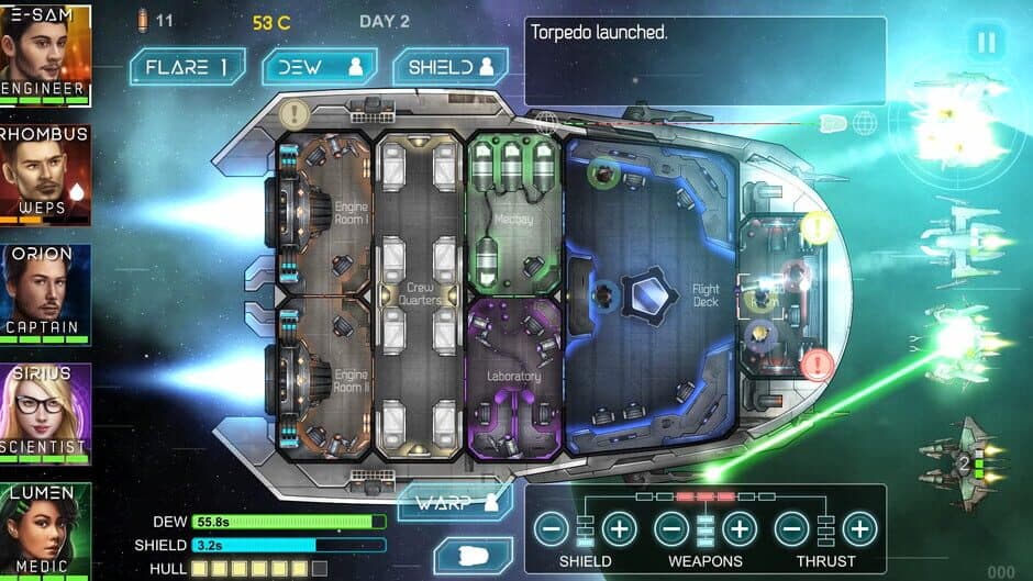 Скриншот 8 из Heliconian: Starship Crew Control