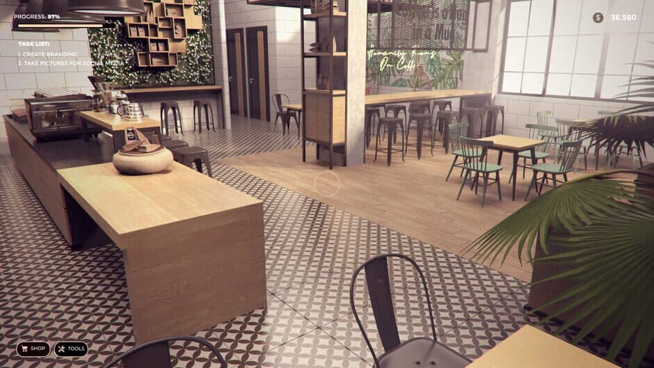 Скриншот 1 из Coffee Bar Renovator
