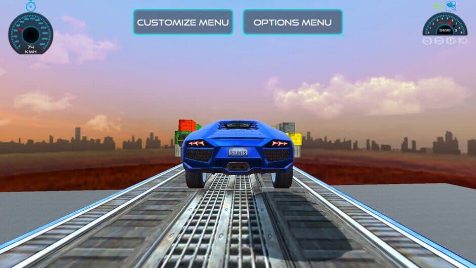 Скриншот 5 из Stunts Contest Extreme Cars