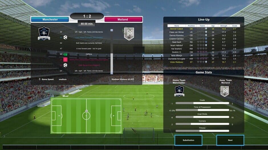 Скриншот 2 из European Football Dynasty 2023