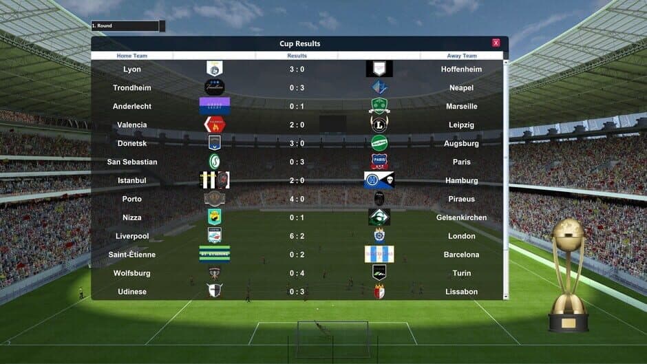 Скриншот 7 из European Football Dynasty 2023