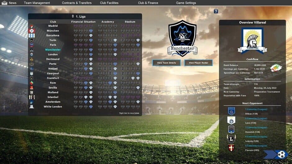 Скриншот 12 из European Football Dynasty 2023