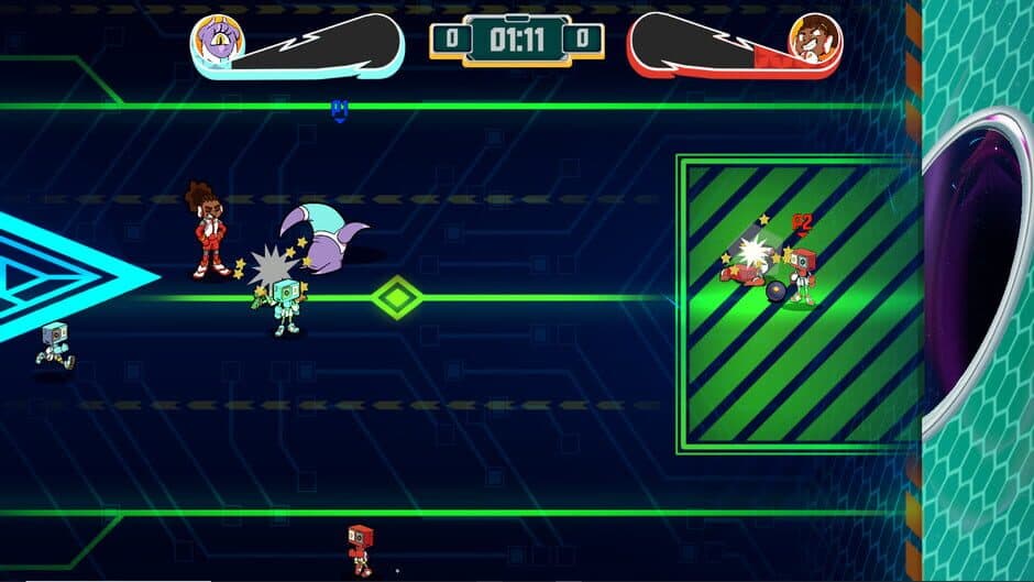Скриншот 2 из Star Strikers: Galactic Soccer