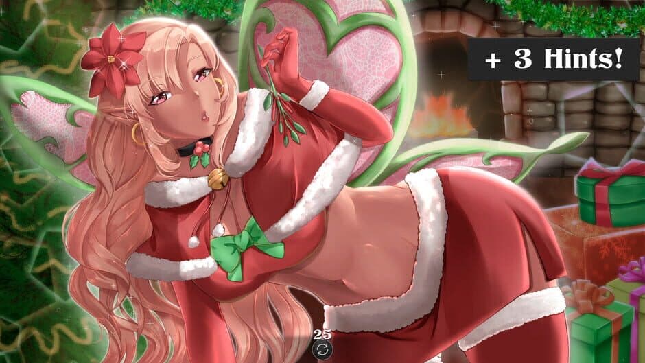 Скриншот 2 из Elves Christmas Hentai Puzzle