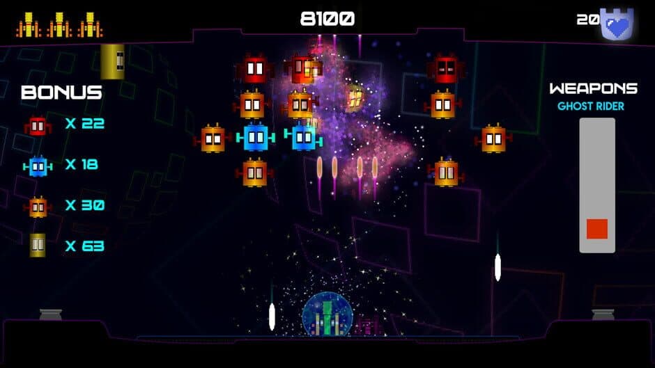 Скриншот 1 из Galactoids: Galactic Invaders
