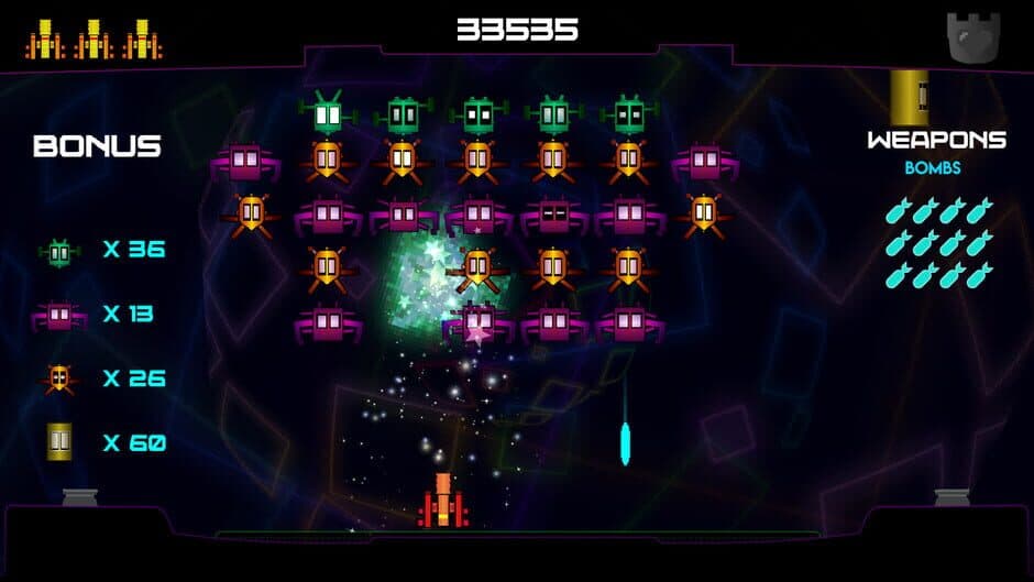 Скриншот 2 из Galactoids: Galactic Invaders