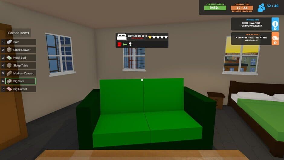 Скриншот 2 из Hotel Management Simulator