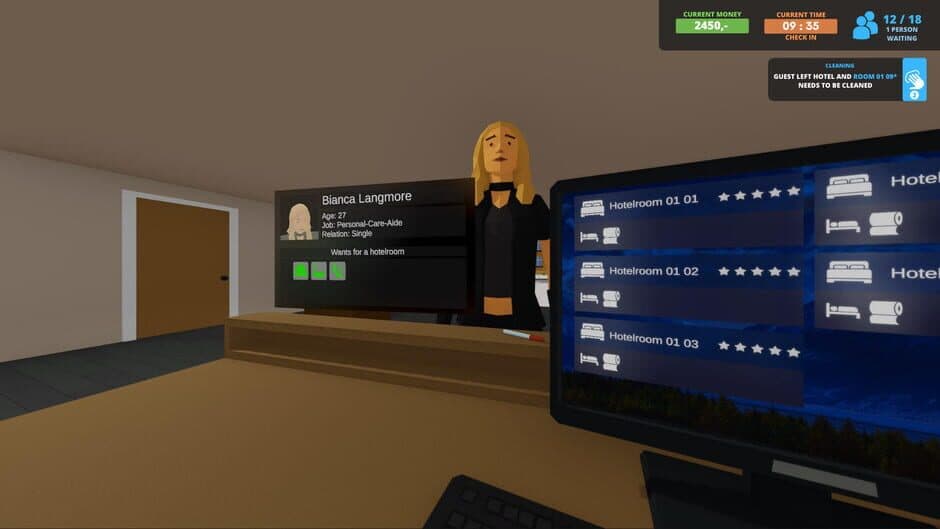 Скриншот 3 из Hotel Management Simulator