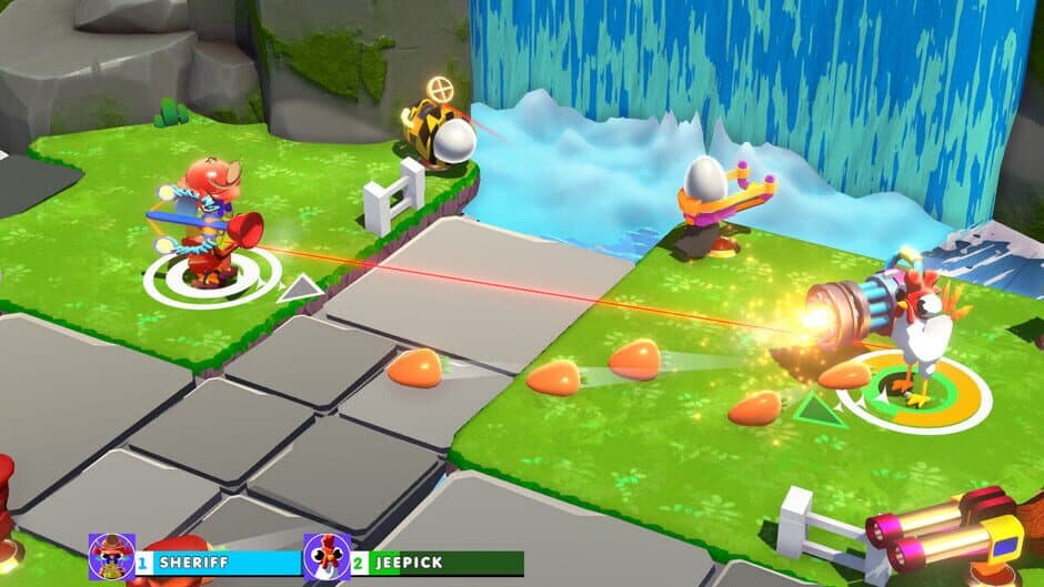 Скриншот 3 из Chickenoidz Super Party