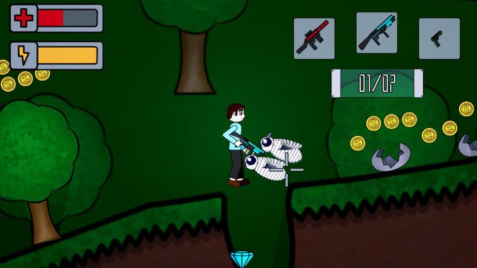 Скриншот 7 из Bill's adventure: Alien war
