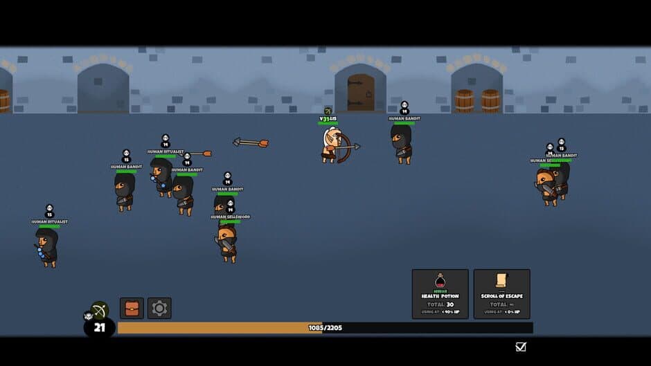 Скриншот 3 из Tower Walker: MMO Grind Simulator
