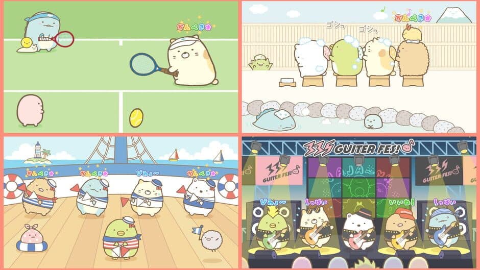 Скриншот 2 из Sumikko Gurashi: Minna de Rhythm Party