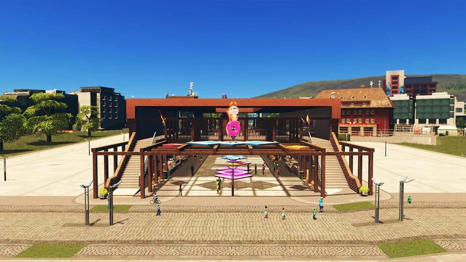 Скриншот 7 из Cities: Skylines - Plazas & Promenades