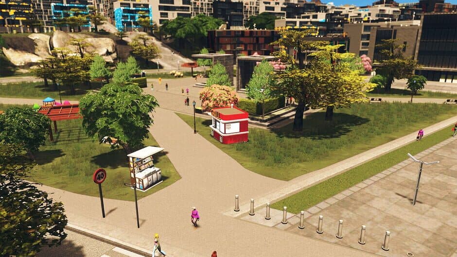 Скриншот 12 из Cities: Skylines - Plazas & Promenades