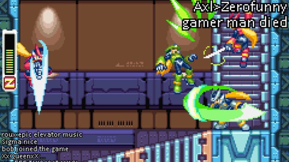 Скриншот 2 из Mega Man Zero Online