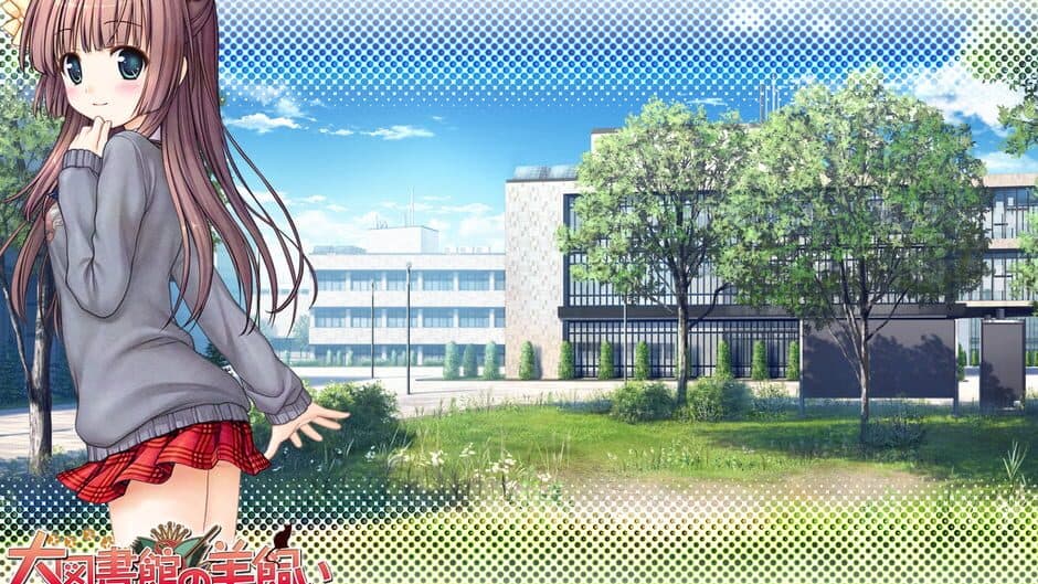 Скриншот 1 из Daitoshokan no Hitsujikai: Houkago Shippo Days