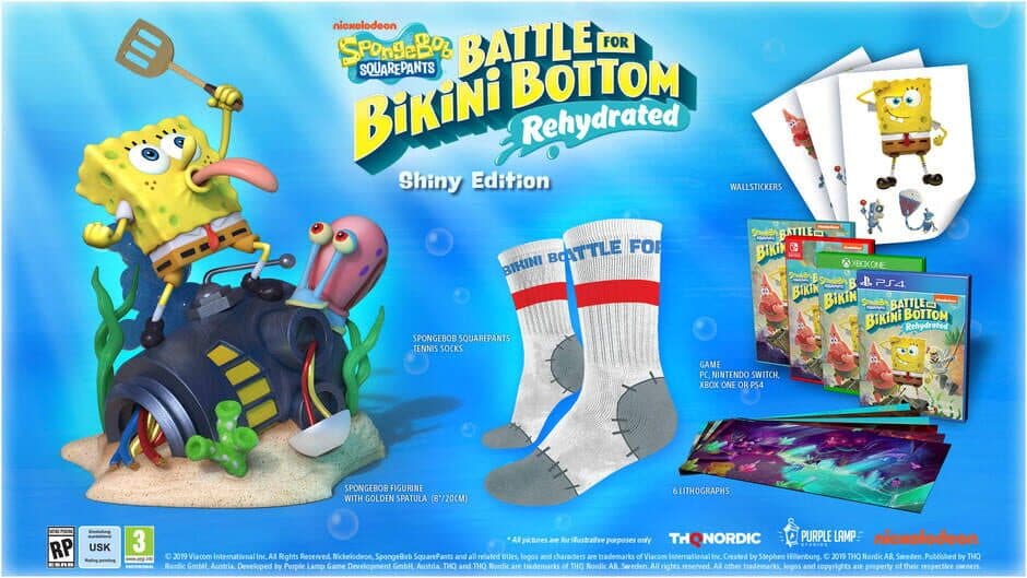 Скриншот 1 из SpongeBob Squarepants: Battle For Bikini Bottom - Rehydrated: Shiny Edition