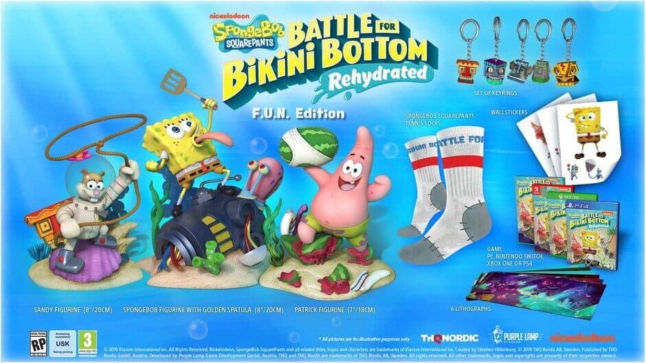 Скриншот 1 из Spongebob SquarePants: Battle for Bikini Bottom - Rehydrated: F.U.N. Edition