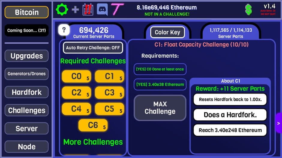 Скриншот 2 из CryptoClickers
