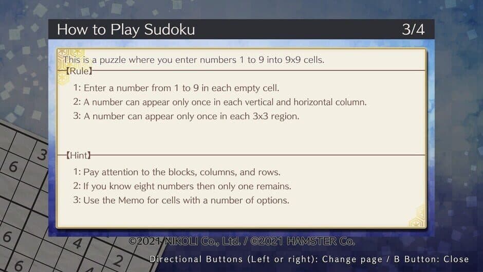 Скриншот 5 из Puzzle by Nikoli W: Sudoku