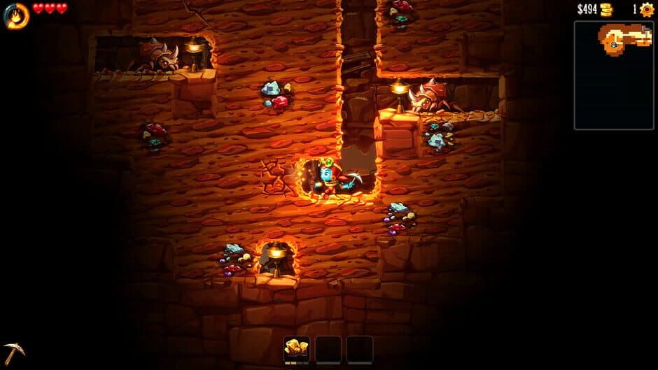 Скриншот 10 из Steamworld Dig 2 + Steamworld Dig