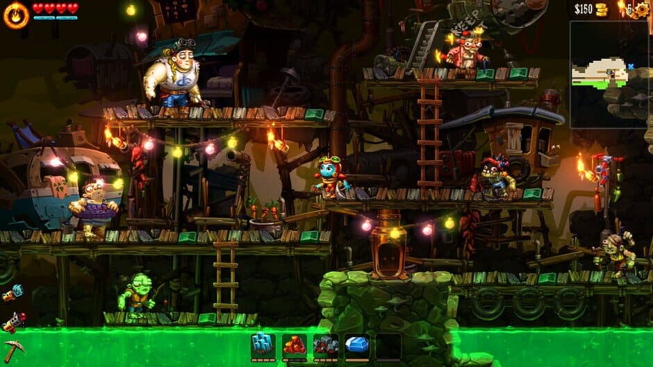 Скриншот 2 из Steamworld Dig 2 + Steamworld Dig