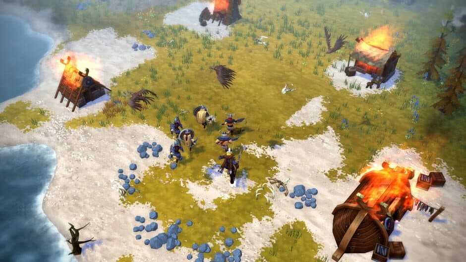 Скриншот 2 из Northgard: Hræsvelg, Clan of the Eagle