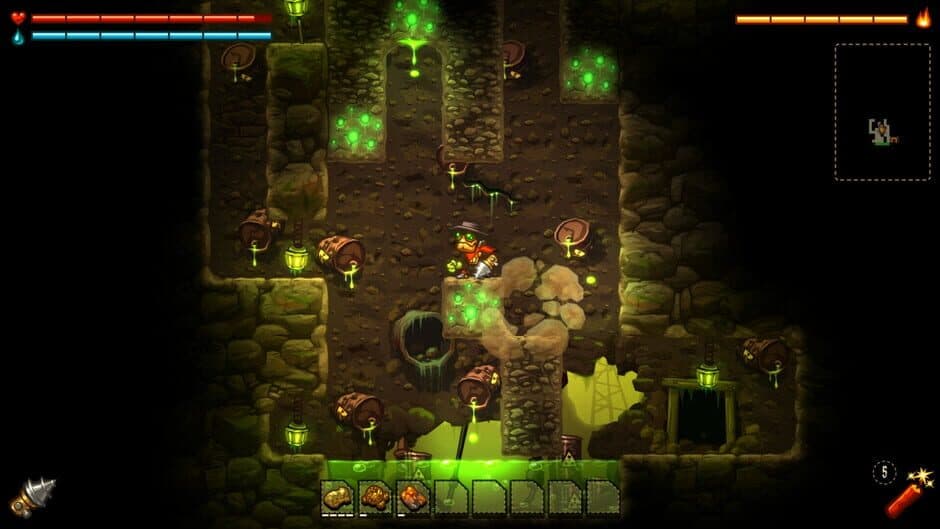 Скриншот 7 из Steamworld Dig 2 + Steamworld Dig