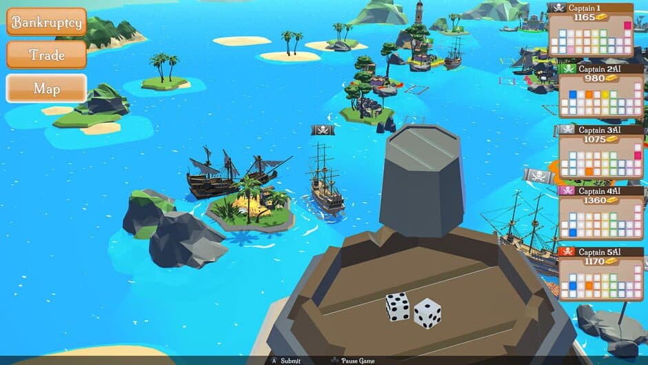 Скриншот 3 из Piratepoly Gold: Caribbean Treasure