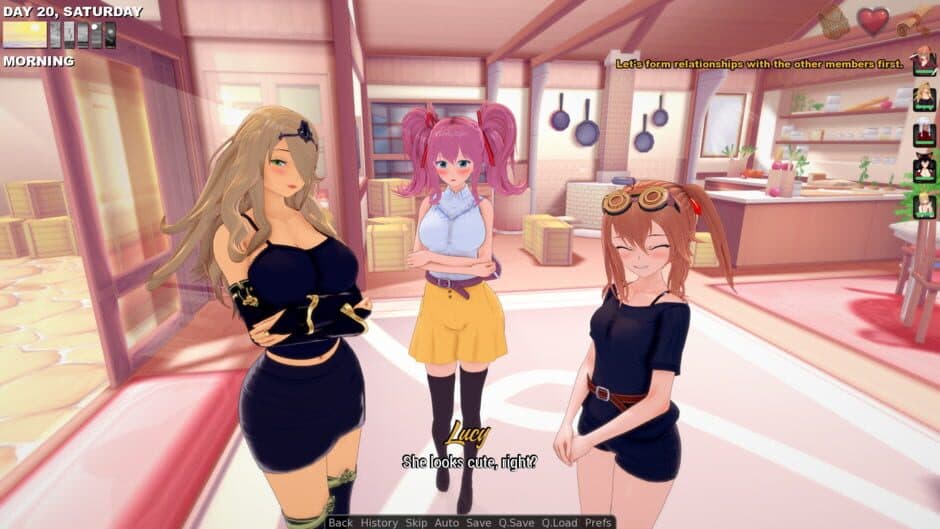 Скриншот 3 из Hero's Harem Guild