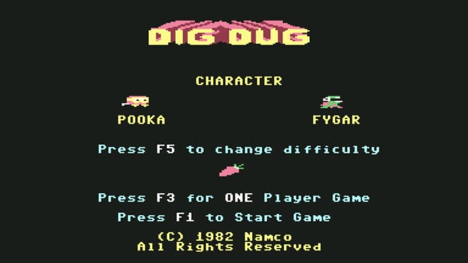 Скриншот 1 из Dig Dug