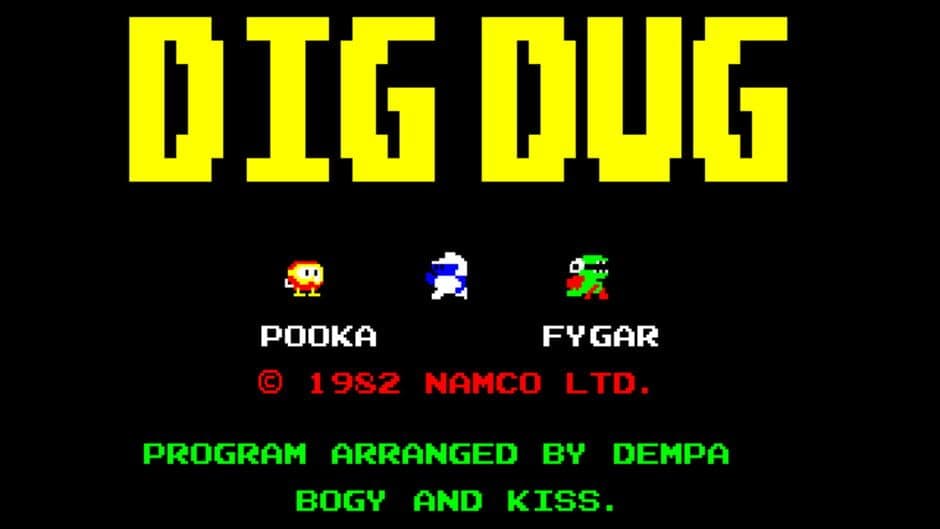 Скриншот 1 из Dig Dug