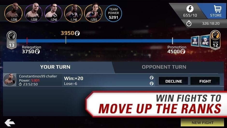 Скриншот 1 из EA Sports UFC Mobile