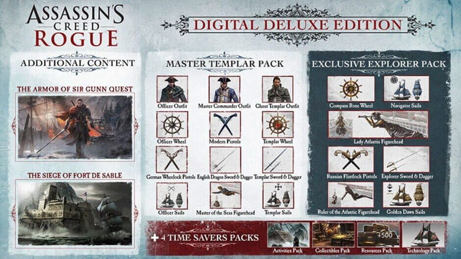 Скриншот 1 из Assassin's Creed Rogue: Deluxe Edition