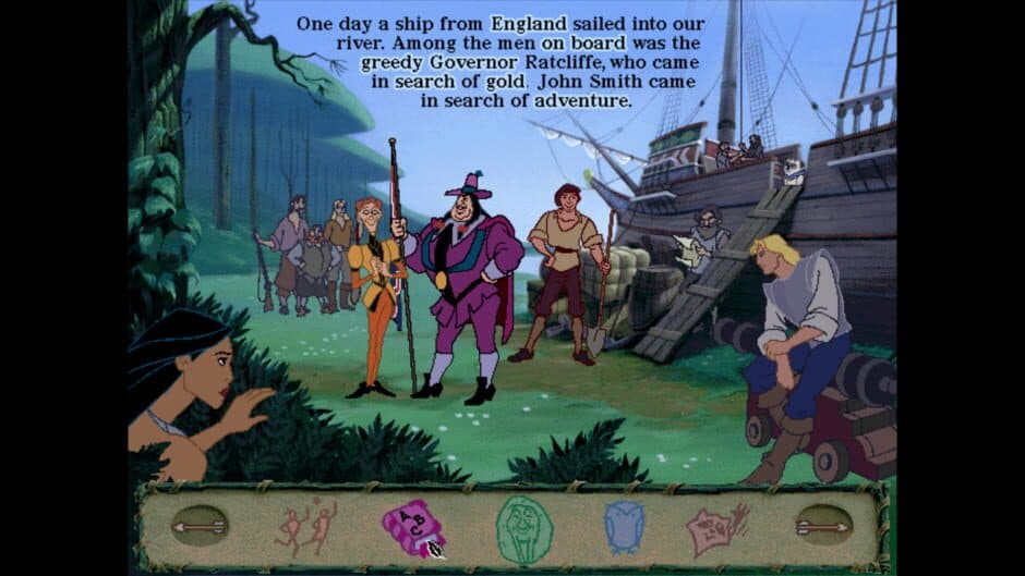 Скриншот 3 из Disney's Animated Storybook: Pocahontas