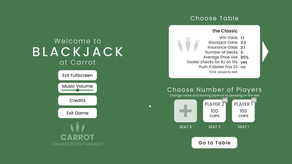 Скриншот 3 из Blackjack at Carrot