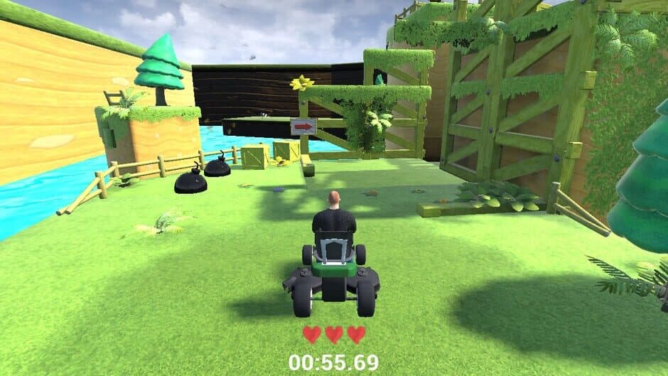 Скриншот 3 из LawnMower: Mortal Race