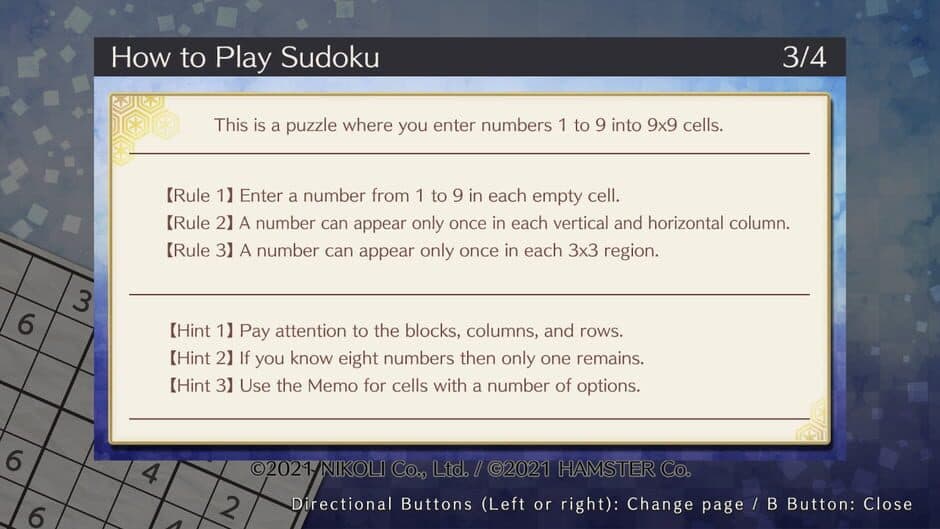 Скриншот 2 из Puzzle by Nikoli S Sudoku