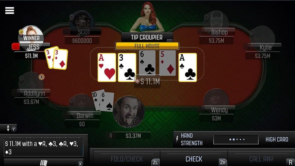 Скриншот 5 из Poker World: Casino Game