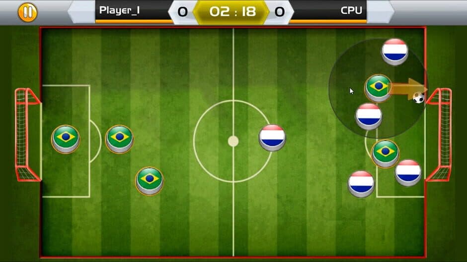 Скриншот 2 из Finger Soccer