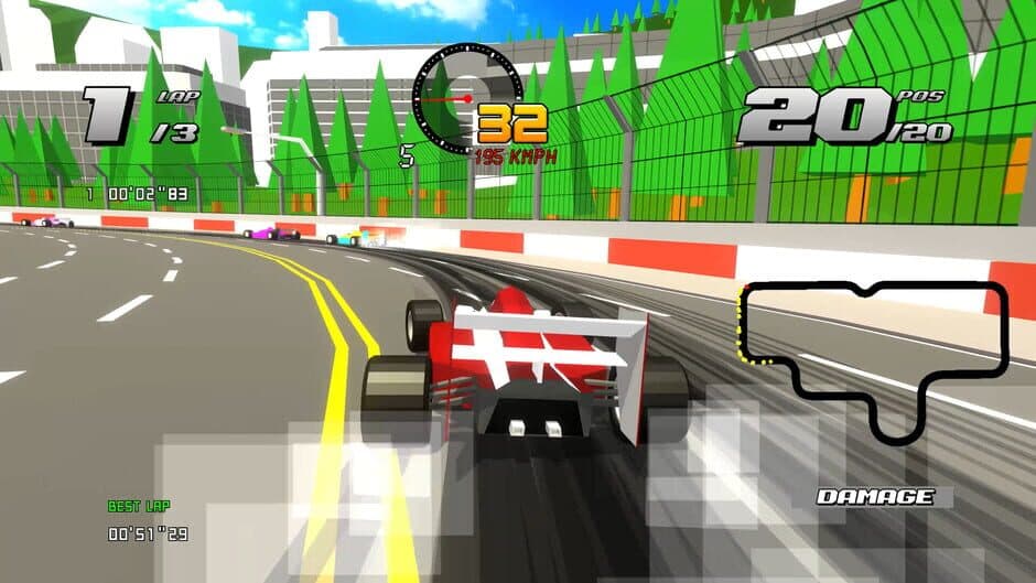 Скриншот 9 из Formula Retro Racing: World Tour