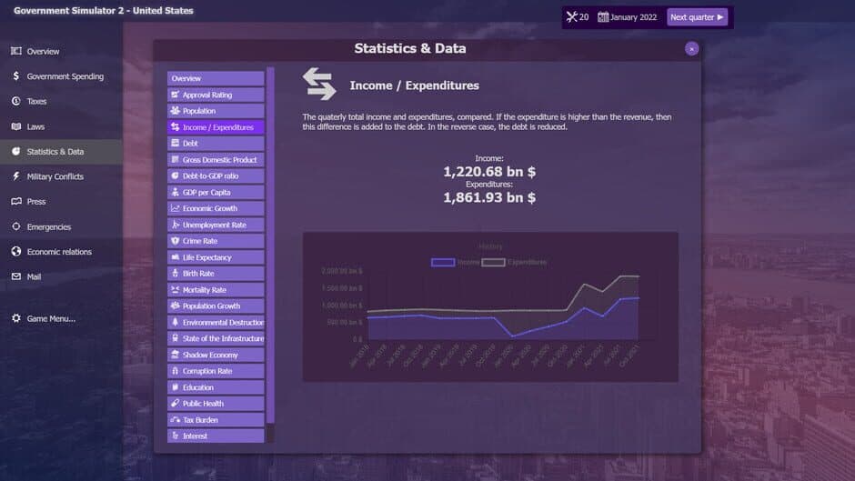 Скриншот 2 из Government Simulator 2