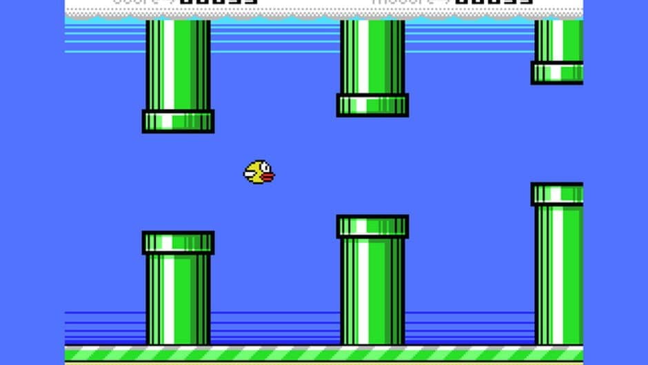Скриншот 1 из Flappybird for MSX