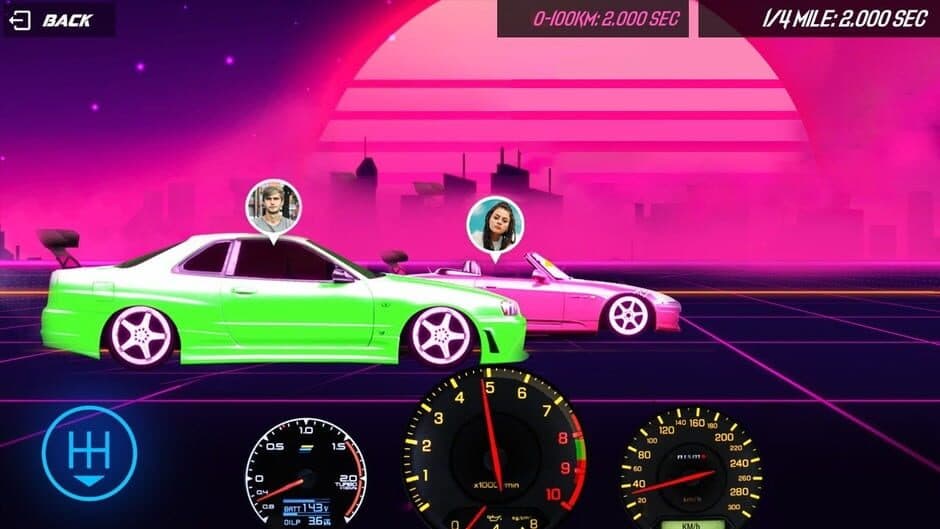 Скриншот 1 из JDM Drag Racing