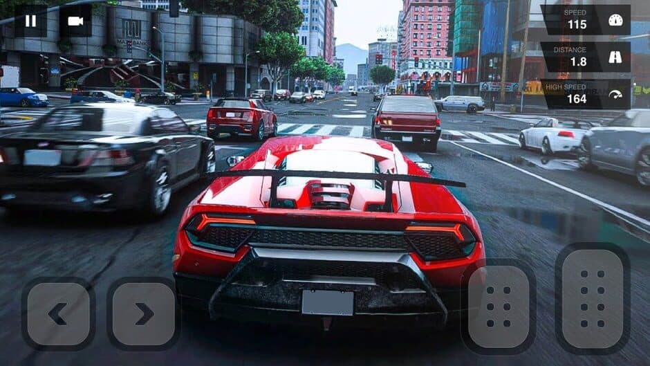 Скриншот 3 из Car Racing: Highway Driving Simulator