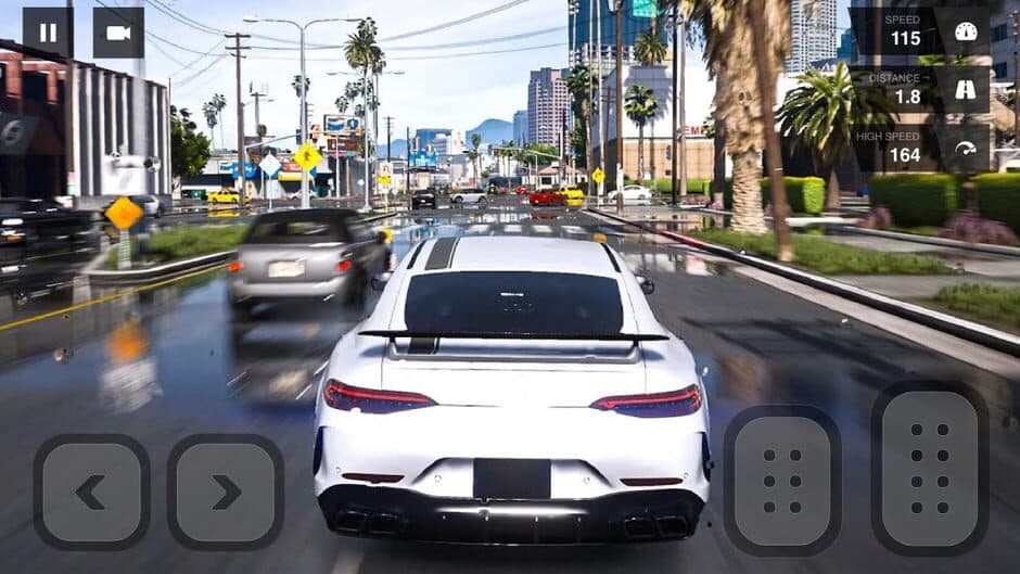 Скриншот 2 из Car Racing: Highway Driving Simulator