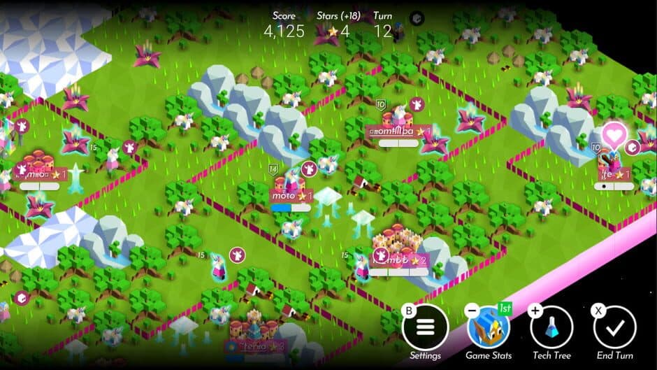 Скриншот 2 из The Battle of Polytopia: Elyrion