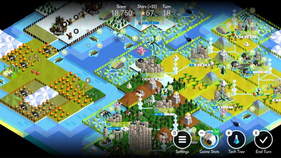 Скриншот 2 из The Battle of Polytopia: Deluxe
